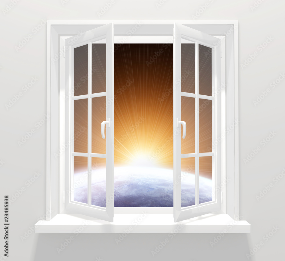 Window in other galaxy Window in other galaxy