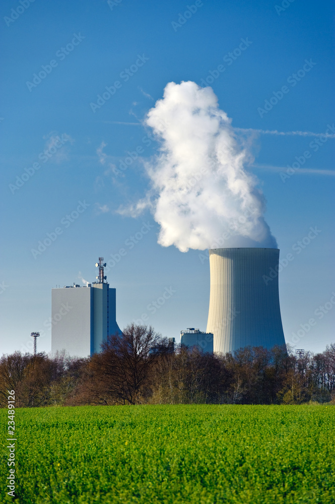 Kohlekraftwerk mit Kühlturm