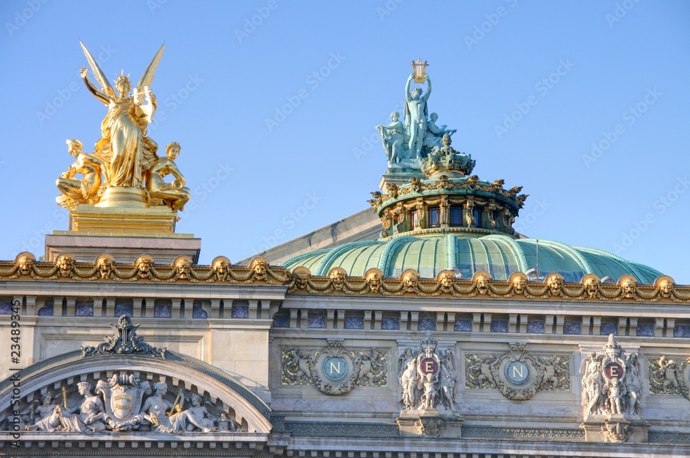 Naklejka premium opera de paris