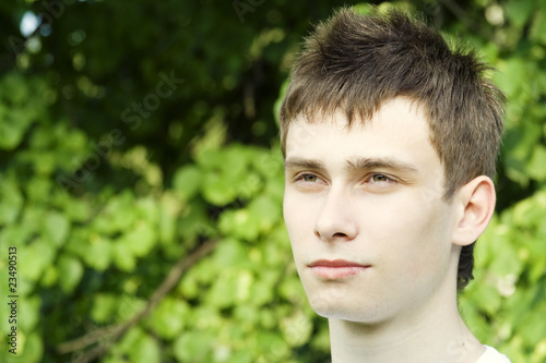 Teenager in Park