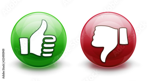 Thumbs icons photo