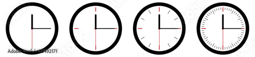Billede på lærred Clocks