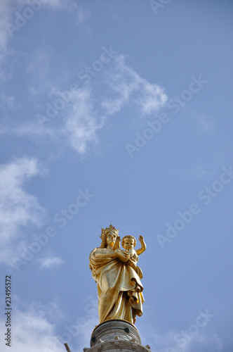 Obraz na płótnie notre dame de la garde 21 w salonie