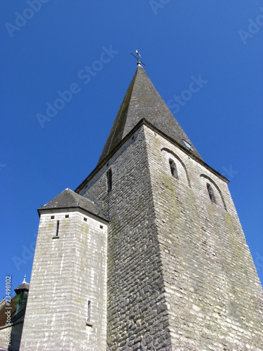 Fototapeta Tour romane (XIIIè siècle) de l'église St Antoine à Meerbeek