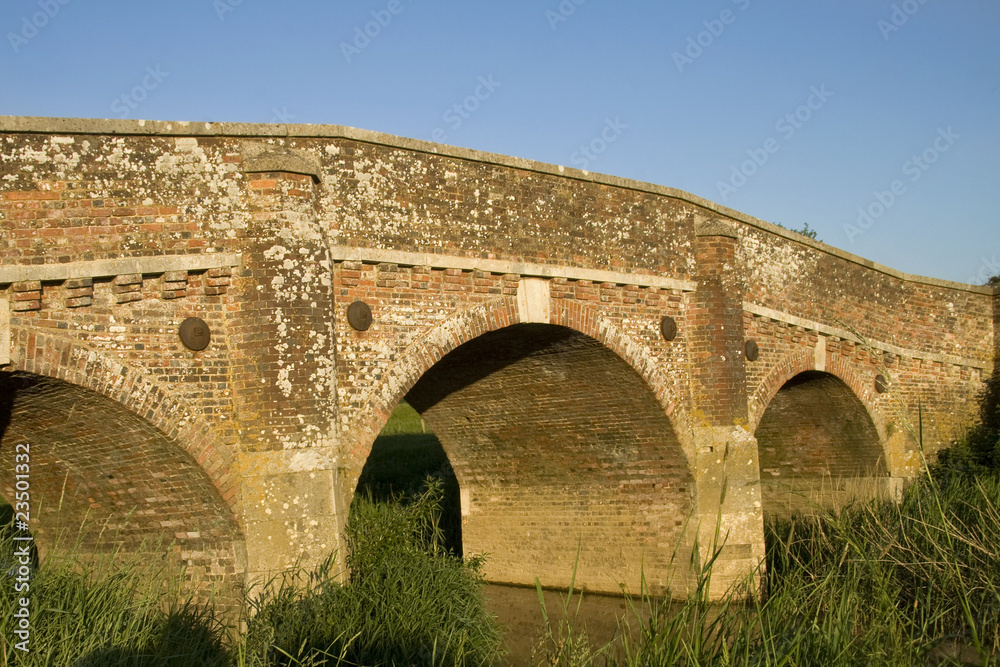 Bridge in sunshine