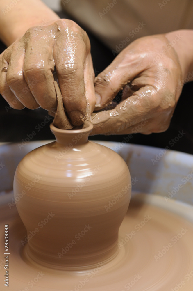 Pot making Pot making