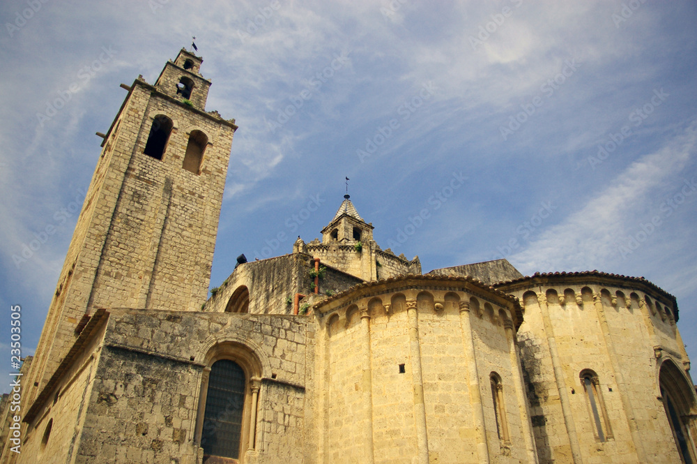 Medieval monastery - Sant Cugat - Catalonia