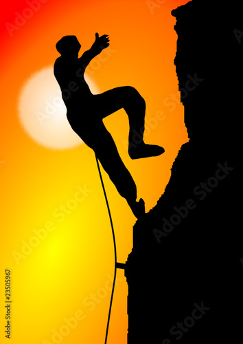 climbing fall