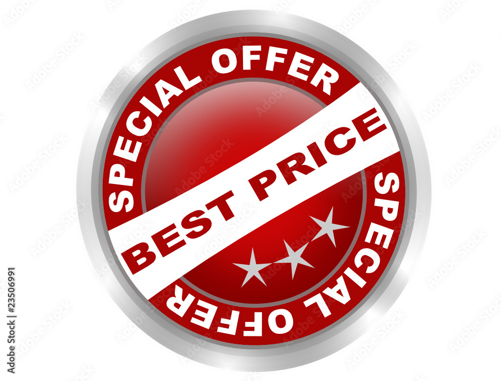 offer special web button red