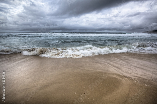 Fototapeta Naklejka Na Ścianę i Meble -  stormy beach