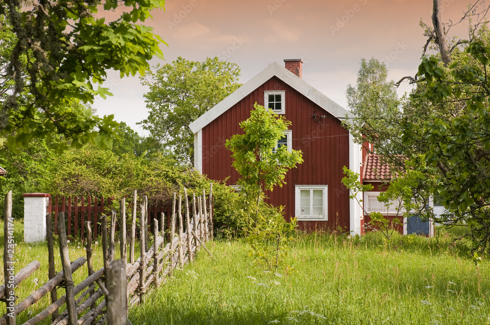 Old Swedish Farmhouse