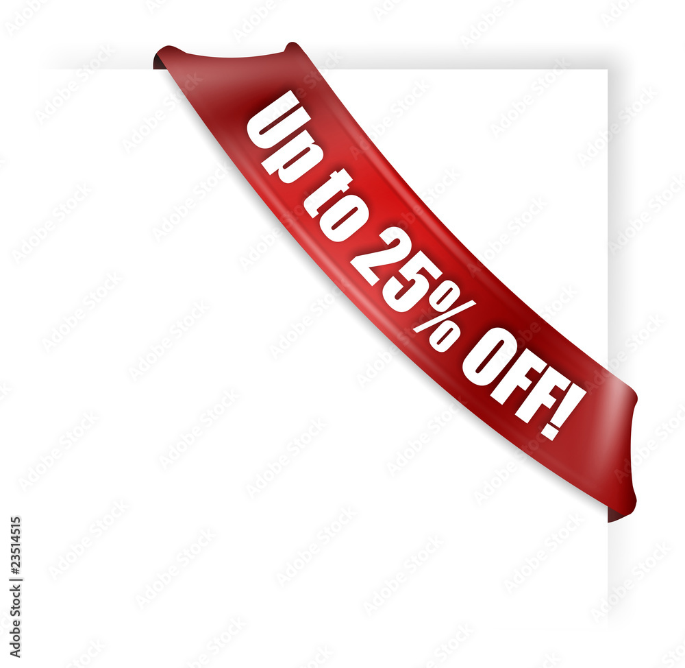 25% off banner 25% off banner