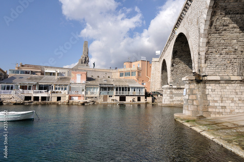 Obraz na płótnie port du vallon des auffes 3 w salonie