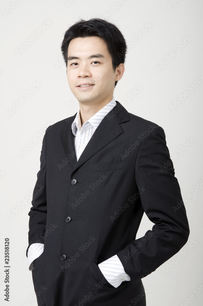 young asian businessman