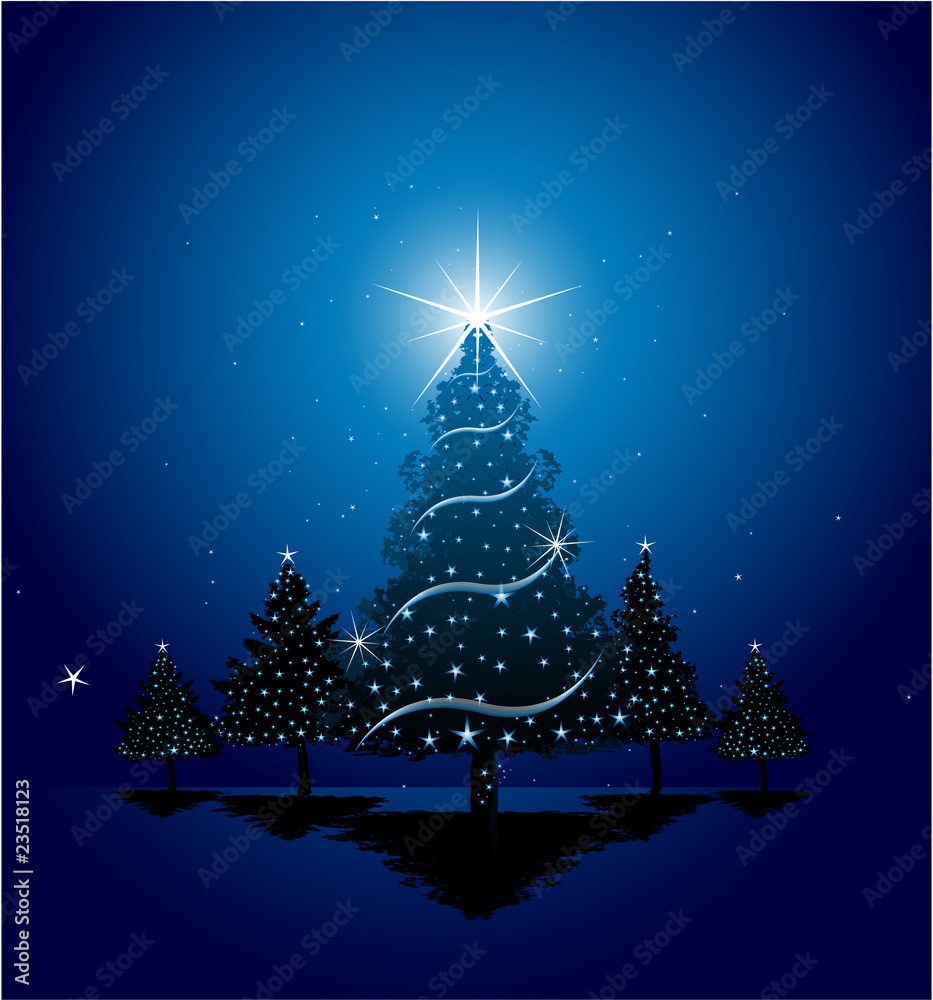 Christmas tree background Christmas tree background