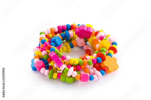 Photos Bracelet isolated on the white background