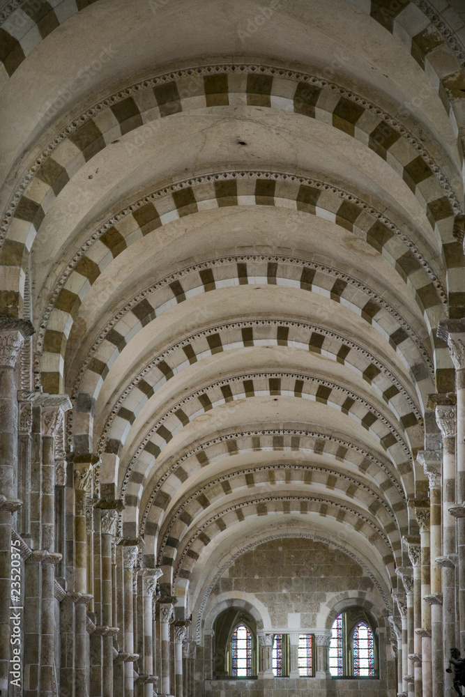 basilique Sainte-Marie-Madeleine de Vézelay, Bourgogne, France
