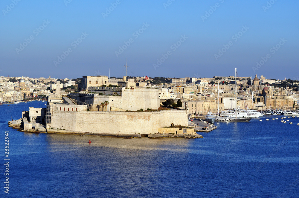 Malta, Valletta veduta panoramica