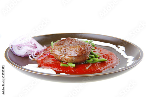 beef meat portion