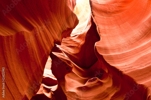 The famous Antelope Canyon in Arizona, USA