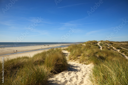 Strand und Dünen in der Normandie