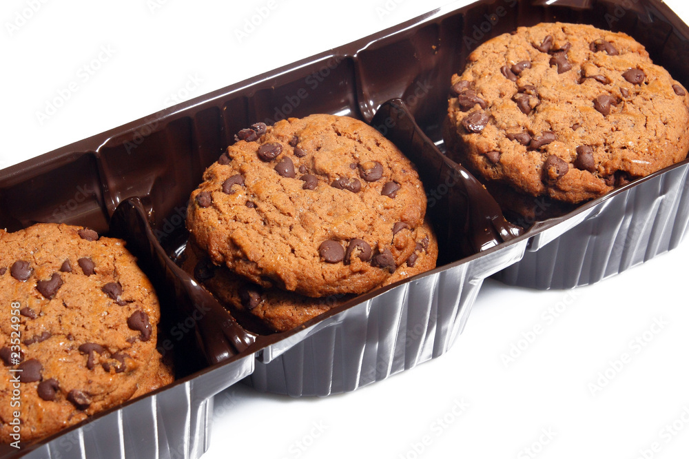 Barquettes au chocolat cookies