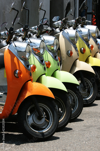 Colorful Scooters #23525314