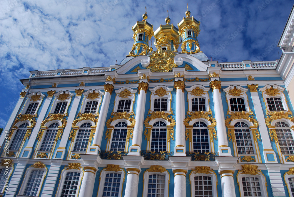 Fototapeta premium Façade du Palais de Tsarkoie Selo