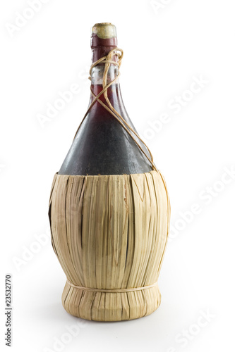 fiasco di vino rosso