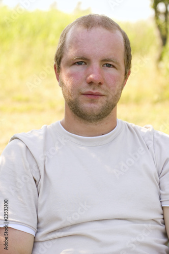 portrait of young man