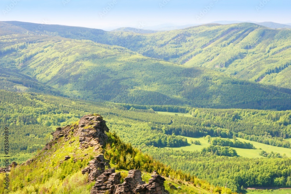 Obraz premium stone peak