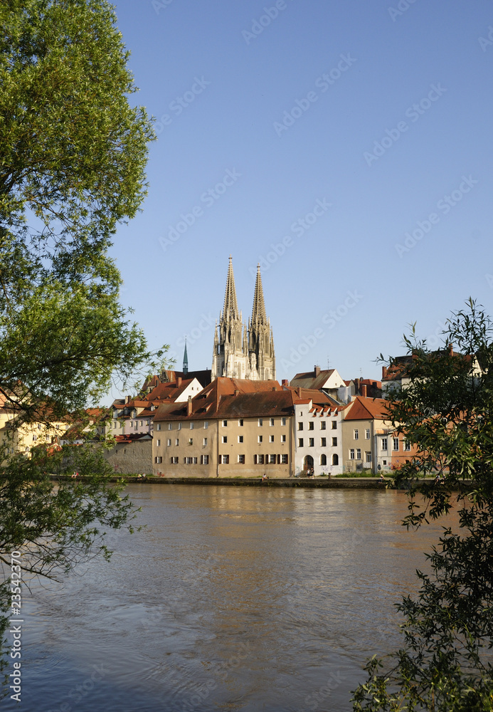 Hochwasserstand in Regensburg