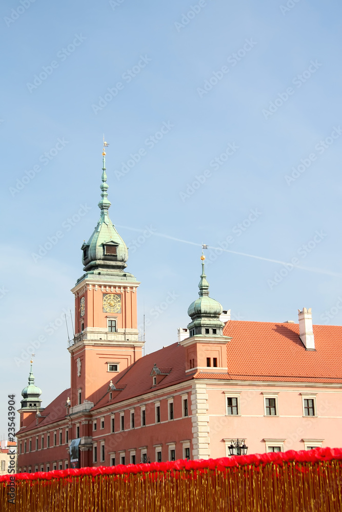 Obraz Royal Castle in Warsaw on the World Heritage List.