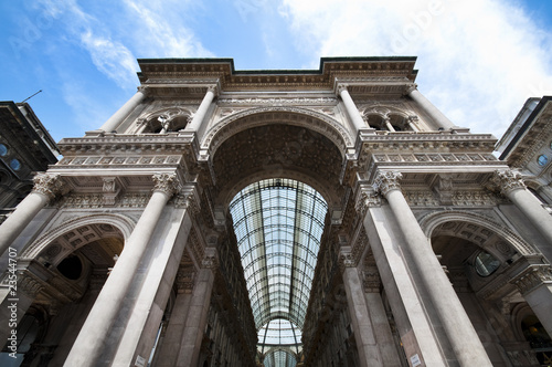 architettura milano galleria vittorio emanuele