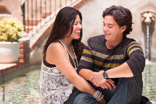 Attractive Hispanic Couple ...