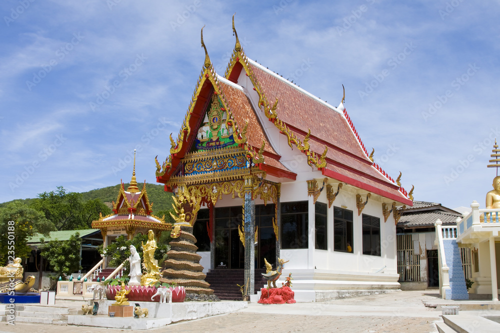 Buddhist temple in Thailand.