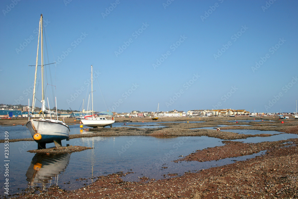 River Teign at low tide
