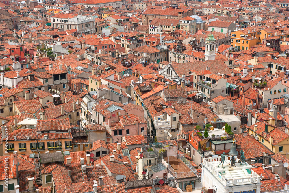 View of Venice from above