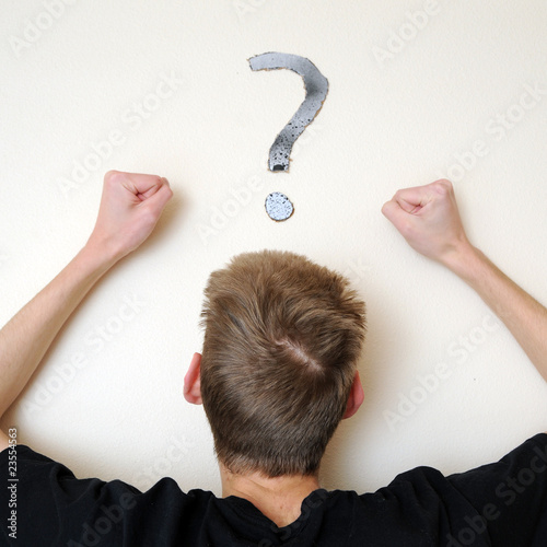 Valokuva Angry and Confused for the Answer