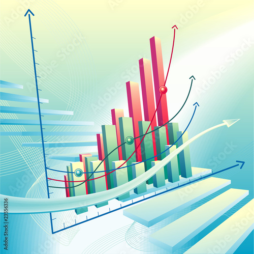 Abstract business graph