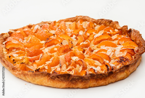 tarte aux abricots photo