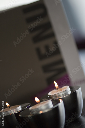 Menu card