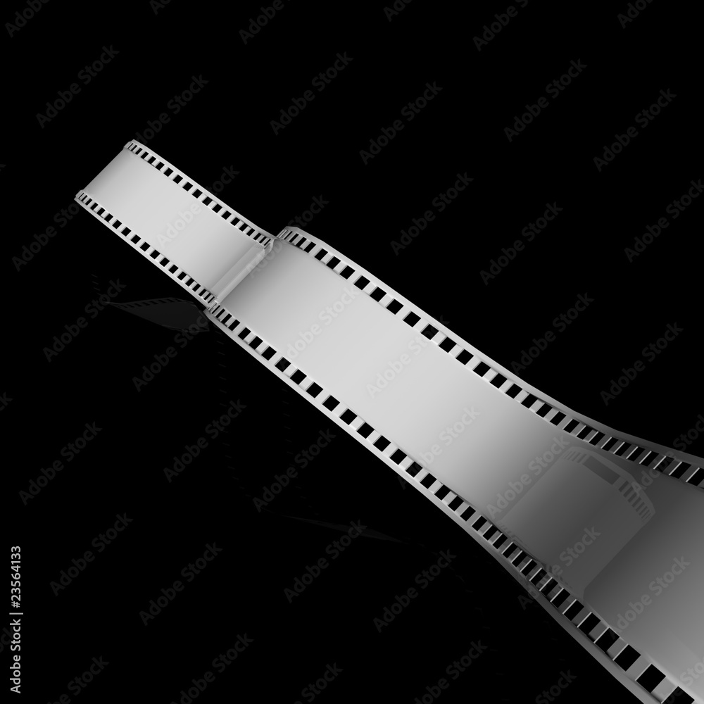 Fototapeta premium Blank film strip