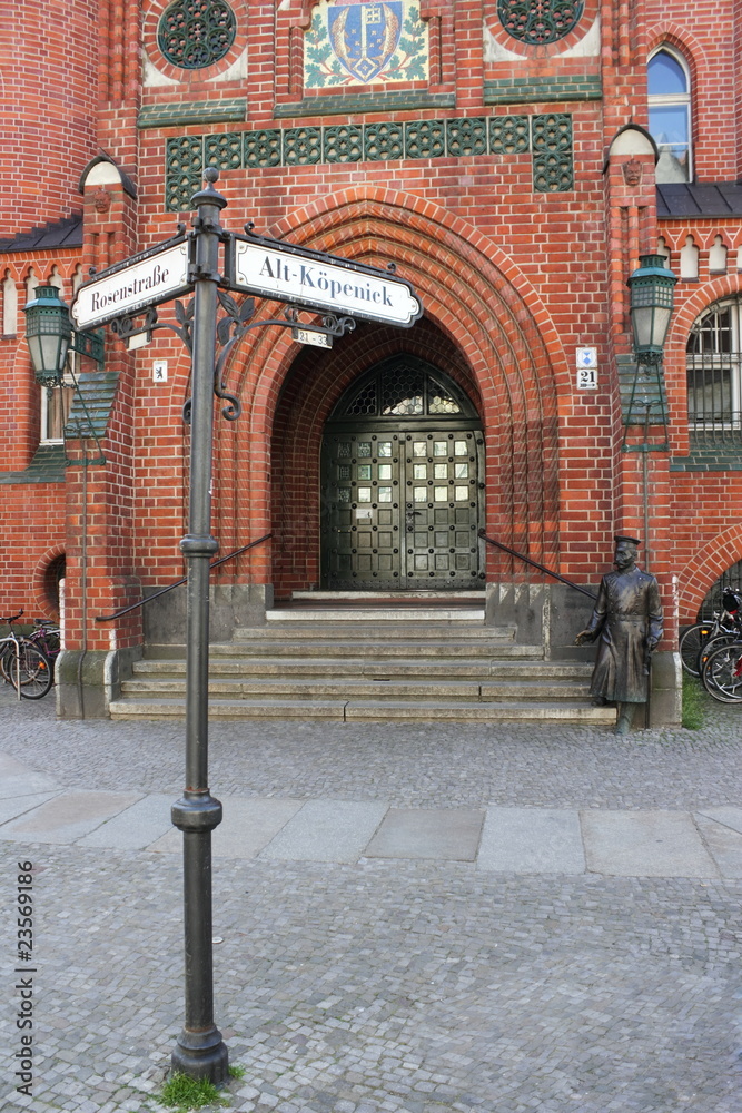 Fototapeta premium Berlin, Rathaus Köpenick