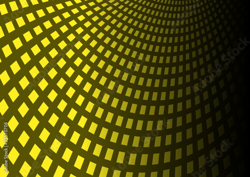Yellow squared background surface