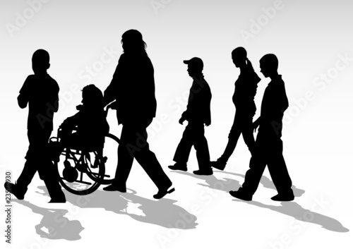 Disabled walk