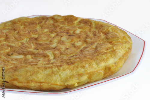 Tortilla de patata Española.