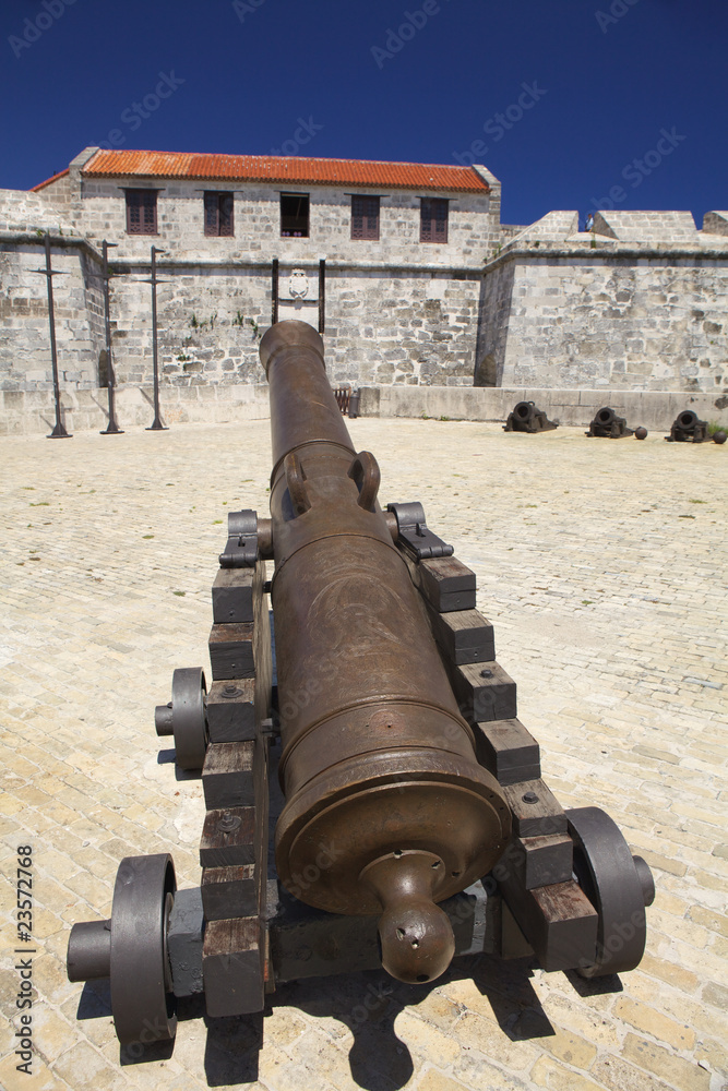 cannone nella fortezza