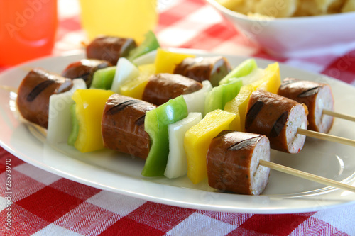 Sausage Skewers