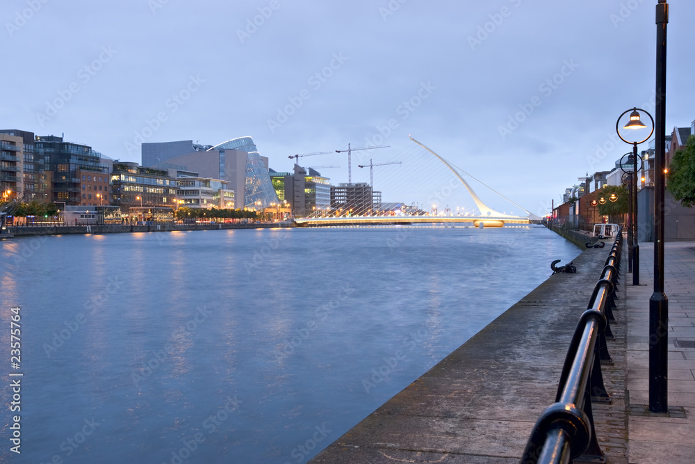 Ταπετσαρία Samuel Beckett Bridge and River LIffey